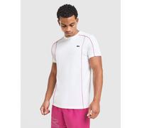 Mens Lacoste Maglia Piping - Bianco, bianco 5/L