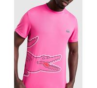 Mens Lacoste Maglia Wrap Croc - Rosa, rosa 4/M