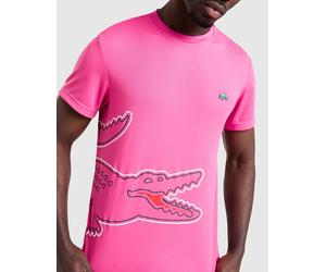 Mens Lacoste Maglia Wrap Croc - Rosa, rosa 4/M