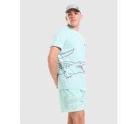 Mens Lacoste Maglia Wrap Croc - Verde, verde 3/S
