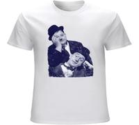 Men's Laurel And Hardy T Shirt Birthday Gift Black 3XL