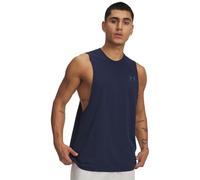 Under Armour Under Armour Left Chest Cut-Off Canotte e Top M Azzurro