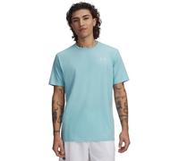 Men's Left Chest Logo T-Shirt Blue Haze/White M M