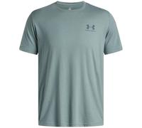 Men's Left Chest Logo T-Shirt Serpentine/Jasper Blue S S