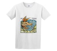 Men's Leonard Cohen New Skin for The Old Ceremony 80S Art Cotton T Shirt White L