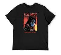 Men's Limited New Exumer Possessed By Fire German Thrash Metal Band Logo T-Shirt Black S