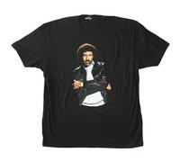 Men's Lionel Richie all Night Long PIC Image T Shirt Black XXL