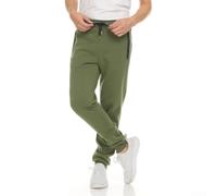 Men's Loose Joggers Pants Zipper Pockets Bundle Foot(Green M) | Loose bundle foot design, side zipper pockets, drawstring waist, solid color options, autumn winter wear