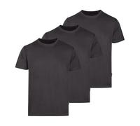 Mens Luxury Roundneck - Confezione da 3, Colore: Grigio Scuro