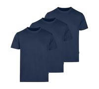Mens Luxury - Set da tè con Scollo Rotondo, 3, Colore: Blu Navy