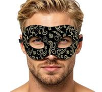 Men's Masquerade Masque, Venice Style Costume Accessory, Carnival Masque, for Dad Husband Boyfriend Men Male Halloween Party Masquerade Ball Carnival Prom