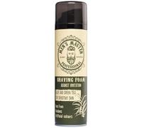 Men's Master Schiuma da Barba | Idratante e Nutriente | Barba Uomo | Senza Parabeni e Coloranti Artificiali | Gel di Aloe Vera e Tè Verde | Schiuma da Barba per Pelle Sensibile Uomo | 200 ML