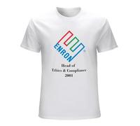 Men's Men Clothing WBS Wallstreetbets Enron - Head of Ethics And Compliance Fashion Short Sleeve T-Shirts White L