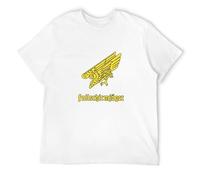 Men's Mens 100% Cotton German Paratroops Fallschirmjager Eagle Summer Cool Tees Tops Shirt Harajuku Streetwear T-Shirts White XXL