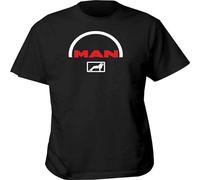 Men's Mens Man Truck Lorry Driver Trucker Tee Shirt Funny Birthday Gift T-Shirts Black 3XL