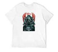 Men's Mens Retro Movie USA 80'S 70'S Gang Cult Movie New York Top Tee, T-Shirts White XL