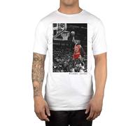 Mens Michael Jeffrey Fearless Graphic Tee Shirt Summer Fashion T Shirt Short Sleeves Tops Clothing White XXL