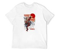 Men's Monkey Magic Fantasy TV Show Martial Arts 70S 80S T-Shirts White 3XL