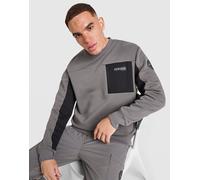 Mens Napapijri Belk Crew Sweatshirt - Grigio, grigio XL
