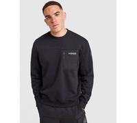 Mens Napapijri Belk Crew Sweatshirt - Nero, nero XXL