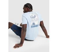 Mens Napapijri Maglia Back Box Graphic Bollo - Blu, blu L