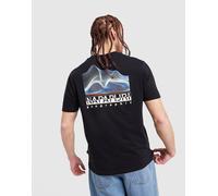 Mens Napapijri Maglia Back Graphic - Nero, nero M
