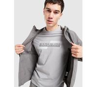 Mens Napapijri Ruckert Front Graphic T-Shirt - Grigio, grigio XXL