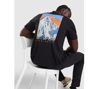 Mens Napapijri Ruckert Mountain T-Shirt - Nero, nero M