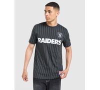Mens New Era Maglia MLB LA Raiders Pinstripe - Nero, nero S