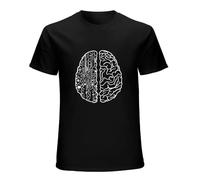 Men's New Limited Programmer Coder - Developer Programming Brain Programmer T-Shirt Black 3XL