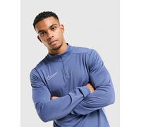 Mens Nike Felpa 1/4 Zip Academy - Blu, blu XL