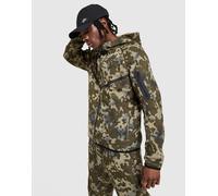Mens Nike Felpa con Cappuccio Full Zip Tech Fleece - Marrone, marrone XS