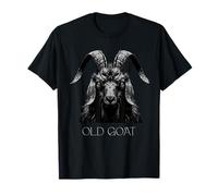 Mens Old Goat Intense RAM Stare Funny Old Buck Maglietta