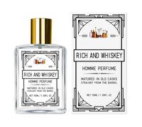 Men's Perfume, Travel Cologne Spray, Long Lasting Fragrance Mist, 4.06 Inches Compact 50 ml Bottle Size, for Business Trips, Workplace, Home, Meetings, Casual Gatherings, Daily Wear