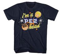 Men's PEZ International GmbH Austian Candy Dispensers PEZ Head Adult T-Shirt Tee Black S