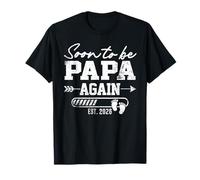 Mens Presto per essere di nuovo Papa est. 2026 Baby For New Dad Maglietta
