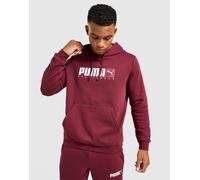 Mens PUMA Felpa con Cappuccio Core Sportswear - Rosso, rosso S