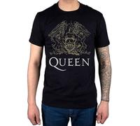 Men's Queen Classic Crest T Shirt Band Album We Will Rock You Size 3XL