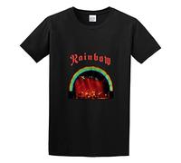 Men's Rainbow On Stage T-Shirts Black 3XL