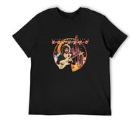 Men's Rainbow 'Ritchie Blackmore Photo' (Black) T-Shirt Black M