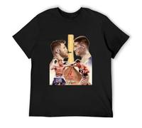 Men's Recognition Canelo Alvarez Vs Dmitry Bivol 4Luvofboxing Shirt New Boxing Tees T-Shirts Black XXL
