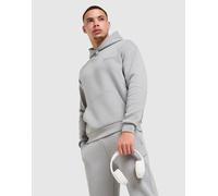Mens Red Run Activewear Felpa con Cappuccio Titanium Essentials - Grigio, grigio S