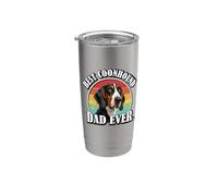 Mens Retro Vintage Best Treeing Walker Coonhound Dad Lover Bicchiere termico in acciaio inox doppia parete