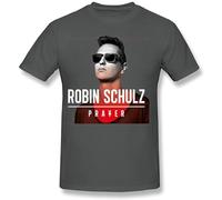 Men's Robin Schulz Prayer Music Art T Shirt T-Shirts Grey 3XL