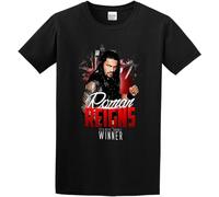 Men's Roman Reigns Logo T Shirt O Neck Size 3XL