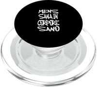 Mens sana in corpore sano - latino fitness motivazione PopSockets PopGrip per MagSafe