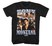 Men's Scarface Scarface Collage T shirtBlackL