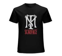 Men's Scarface Tm Scarface Smoke T Shirt Black M
