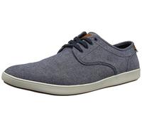 Mens Scarpe Stringate in Pizzo Fango, Tessuto Blu, US 17