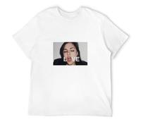 Mens Short Sleeve Grey T-Shirt Sasha Love Top O-Neck Oversize Style Funny T Shirt T-Shirt White S
